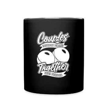 Pilates Pilates Instructor Couple - Full Colour Mug - black - Front