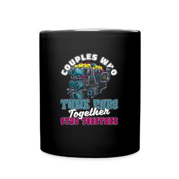 Screwdriver Tuning Tuner Pair - Full Colour Mug - black - Front