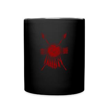 Bouclier et lance - Aztec Warriors - Mug uni - noir - Devant