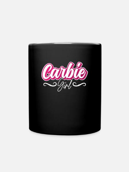 Low Carb Diet Carbie Girl No Carbs Low Carb Lover - Tasse einfarbig - Schwarz