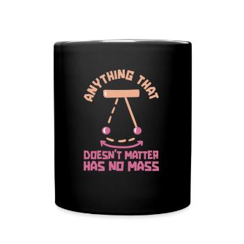 Physics Phyiker Nuclear Physics - Full Colour Mug - black - Front