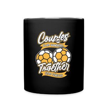 Handball Handball Paire - Mug uni - noir - Devant