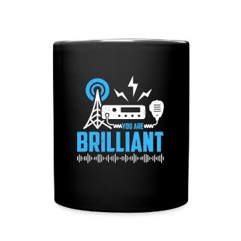 Ham Radio You Are Brilliant Amateur Radio Operator - Tasse einfarbig - Schwarz - Vorne