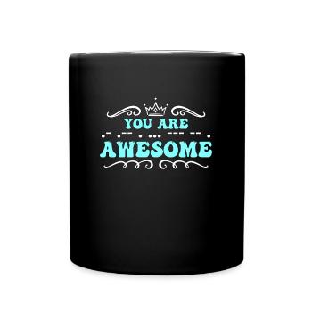 Ham Radio You Are Awesome Amateur Radio Operator - Full Colour Mug - black - Front