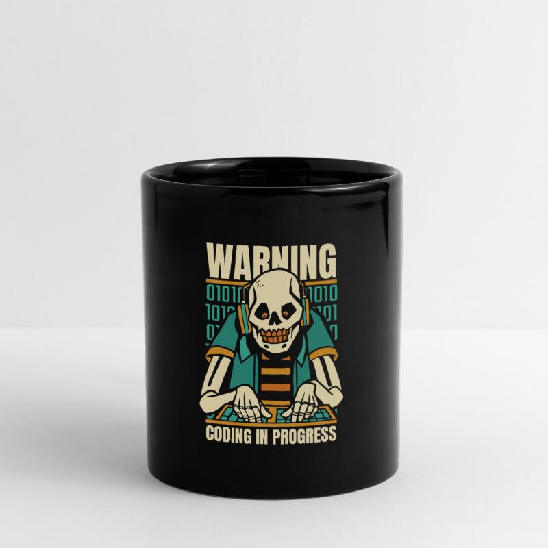 Développeur Coder Programmeur Squelette Mug uni