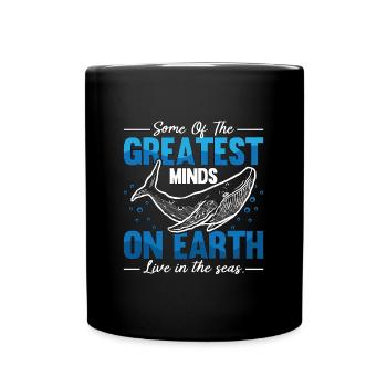 Marine Biology Some Of The Greatest Ocean Science - Tasse einfarbig - Schwarz - Vorne