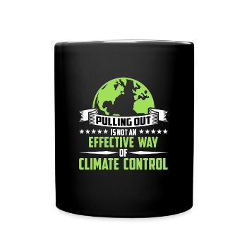 Le retrait du réchauffement climatique n’est pas écologiste - Mug uni - noir - Devant