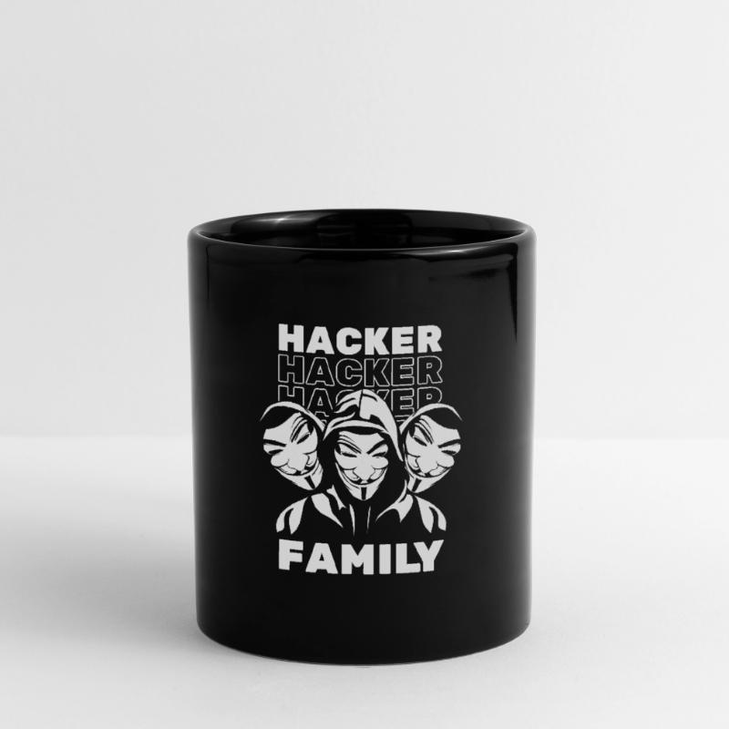 Entwickler Coder Programmierer Hacker Tasse einfarbig