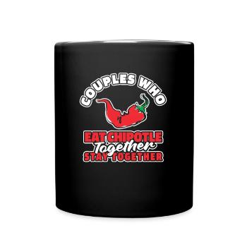 Chipotle pair - Full Colour Mug - black - Front