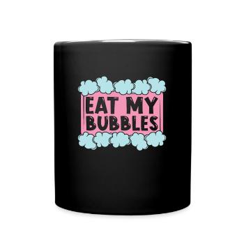 Soapmaking Eat My Bubbles Handicrafts Soap Maker - Full Colour Mug - black - Front