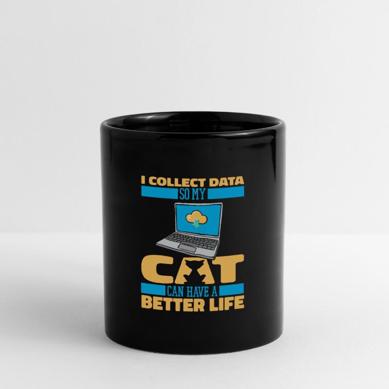 Data Science Data Analyst Cat Mug uni