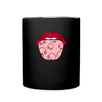 Ingénieur du son Ingénieur du son Langue - Mug uni - noir - Devant