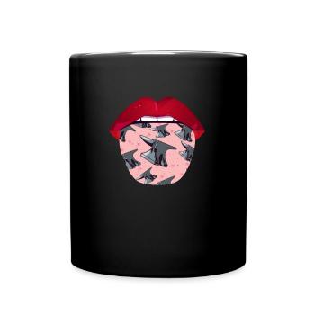 Langue de forgeron métallurgiste - Mug uni - noir - Devant