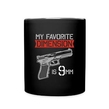 Gunsmith My Favorite Dimension Gun Fixer Gunsmiths - Tasse einfarbig - Schwarz - Vorne
