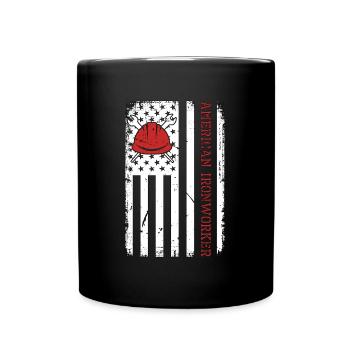 Ferronnier Américain Soudeur Soudeur Serrurier - Mug uni - noir - Devant
