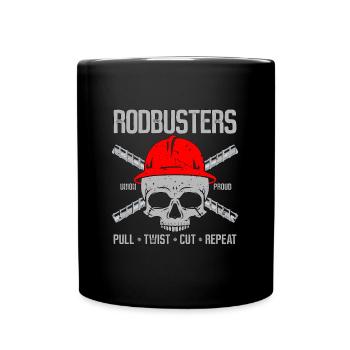 Ferronnier Rodbusters Pull Twist Cut Arc Soudage - Mug uni - noir - Devant