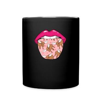 Moose Tongue - Full Colour Mug - black - Front
