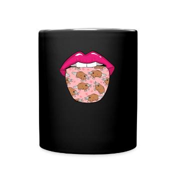 Ornithorynque Langue d’ornithorynque - Mug uni - noir - Devant