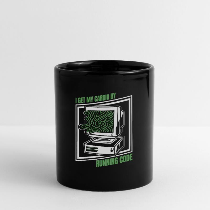 Développeur Coder Programmeur Cœur Mug uni