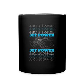 Mécanicien avion Jet - Mug uni - noir - Devant