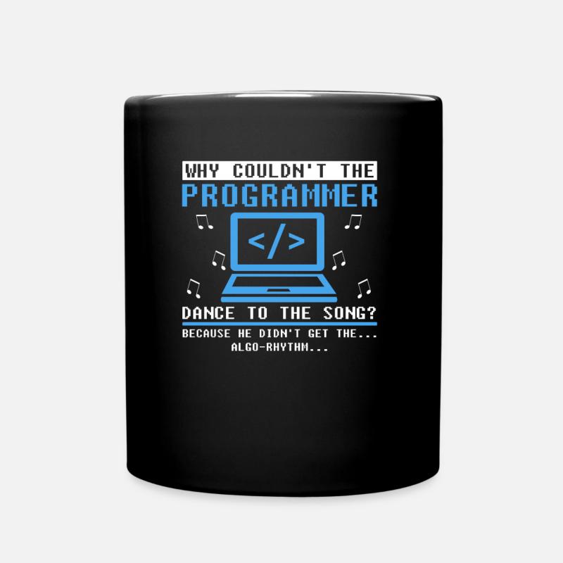 Entwickler Coder Programmierer Komisch Coding - Tasse einfarbig - Schwarz