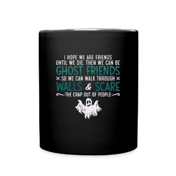 Paranormal Ghost Hunter Ghost Hunting Cadeau - Mug uni - noir - Devant