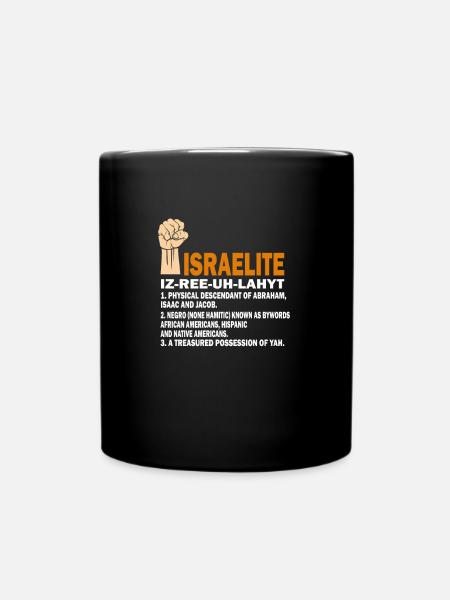 Hébreu juif | Définition des dictons israéliens - Mug uni - noir