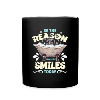 Soapmaking Be The Reason Someone Soaper Soap Maker - Tasse einfarbig - Schwarz - Vorne