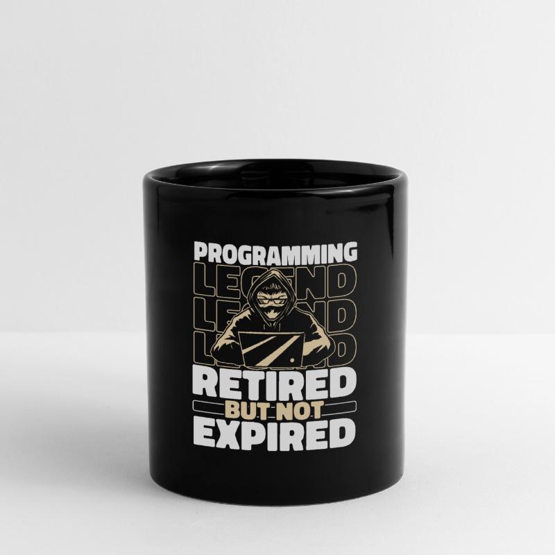 Entwickler Coder Programmierer Im Ruhestand Tasse einfarbig