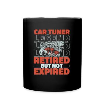 Tuner de tournevis retiré - Mug uni - noir - Devant