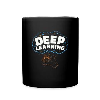 Programmeur d’apprentissage profond en intelligence artificielle - Mug uni - noir - Devant