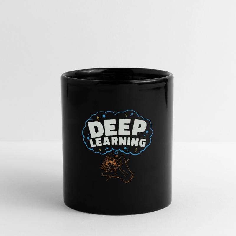 Artificial Intelligence Deep Learning Programmer Tasse einfarbig