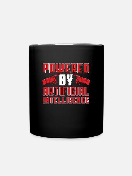 L’intelligence artificielle alimentée par l’intelligence artificielle - Mug uni - noir