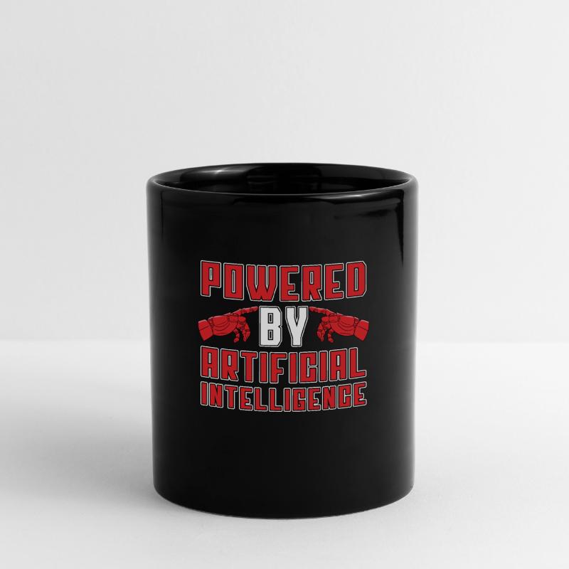 Artificial Intelligence Powered By Artificial Tasse einfarbig
