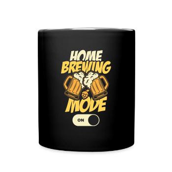Beer Brewing Home Brewing Mode Malt Home Brewer - Tasse einfarbig - Schwarz - Vorne