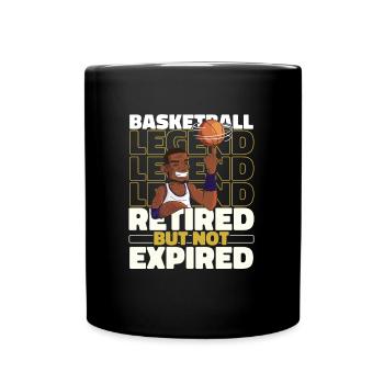Basketball Basketball Players Pensioners - Full Colour Mug - black - Front