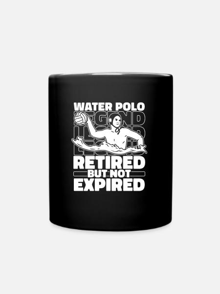 Retraités water-polo water-polo - Mug uni - noir