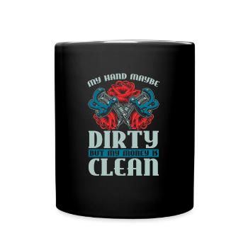 Painter Varnisher Lustig - Full Colour Mug - black - Front
