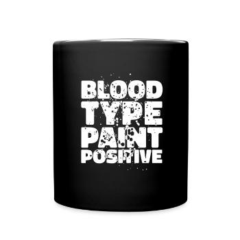 Peintre Vernisseur Lustig - Mug uni - noir - Devant
