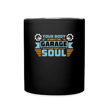 Mechanical Engineering Your Body Is Only Engineers - Full Colour Mug - black - Front