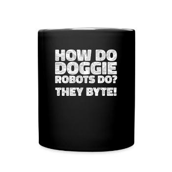 Robotique Ai Robot Drôle - Mug uni - noir - Devant