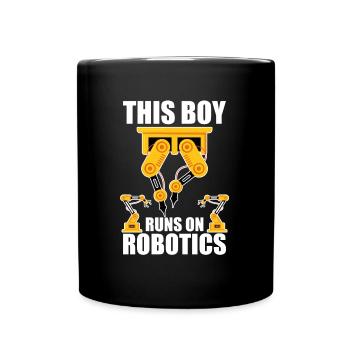 Robotique Ai Robot - Mug uni - noir - Devant