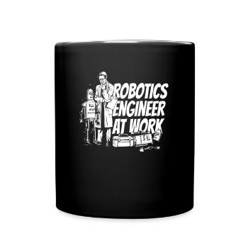 Robotique Ai Robot - Mug uni - noir - Devant