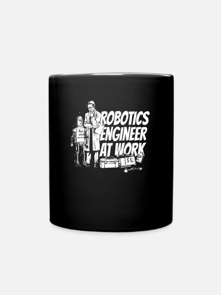Robotik Ai Roboter - Tasse einfarbig - Schwarz