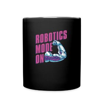 Robotique Ai Robot Mode Activé - Mug uni - noir - Devant