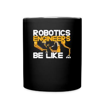 Robotique Ai Robot Drôle - Mug uni - noir - Devant