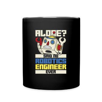Robotique Ai Robot Drôle - Mug uni - noir - Devant