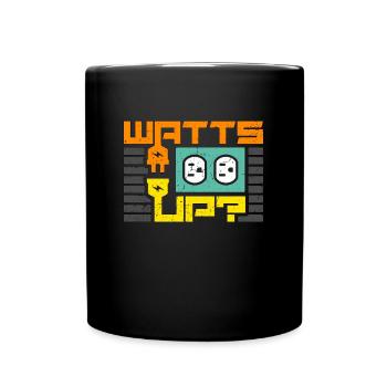 Electrical Engineering Watts Up Lineman Engineer - Tasse einfarbig - Schwarz - Vorne