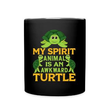 Turtle Lovers Turtle Pet - Full Colour Mug - black - Front