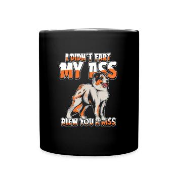 Australian Shepherd - Full Colour Mug - black - Front